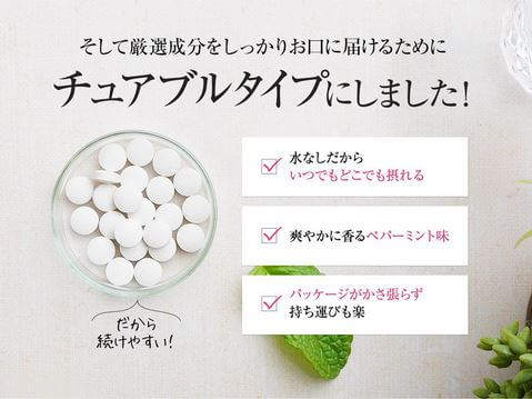 イニオサプリの飲み方 粒